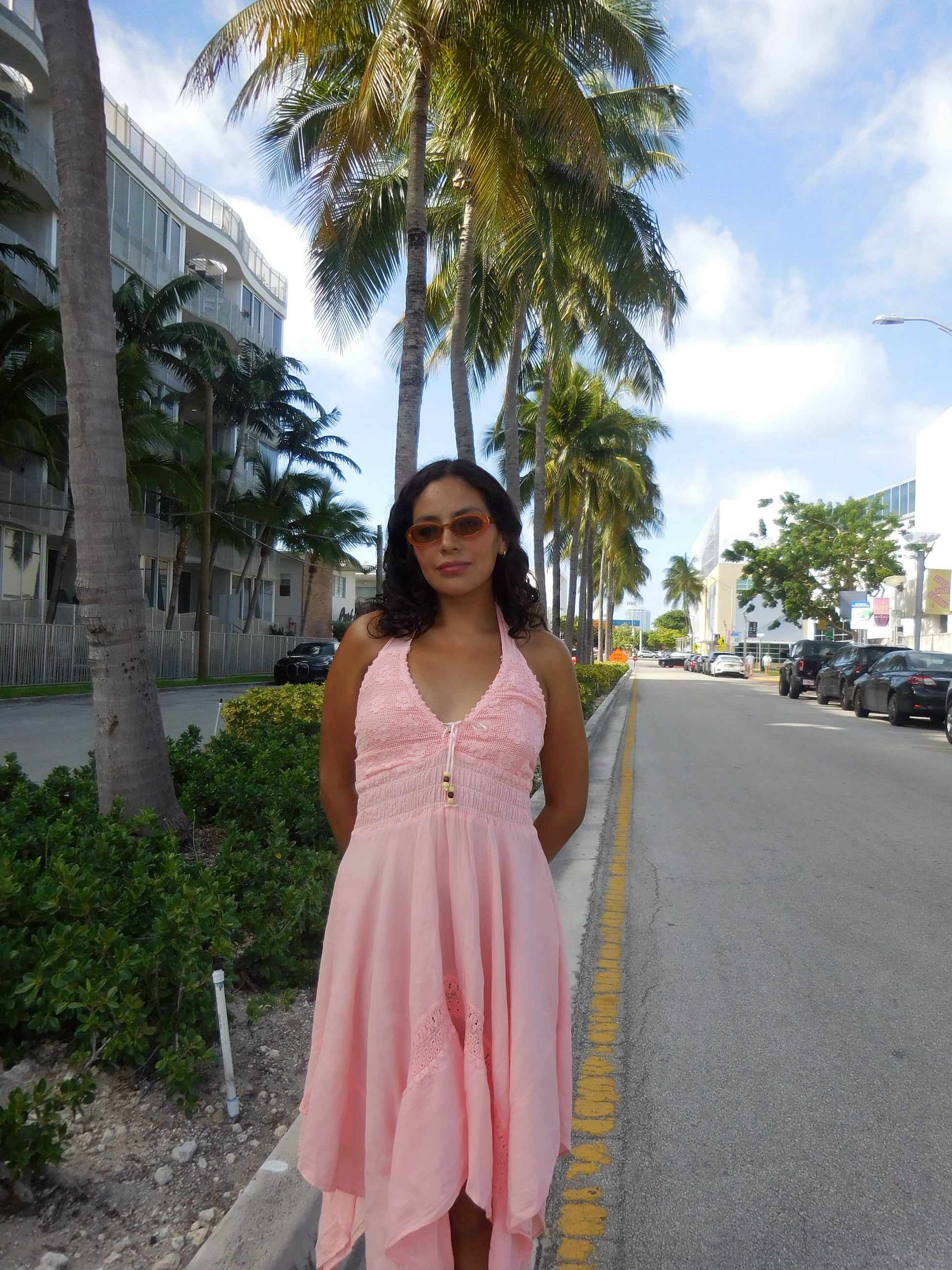 Coastline Dress - Flowers