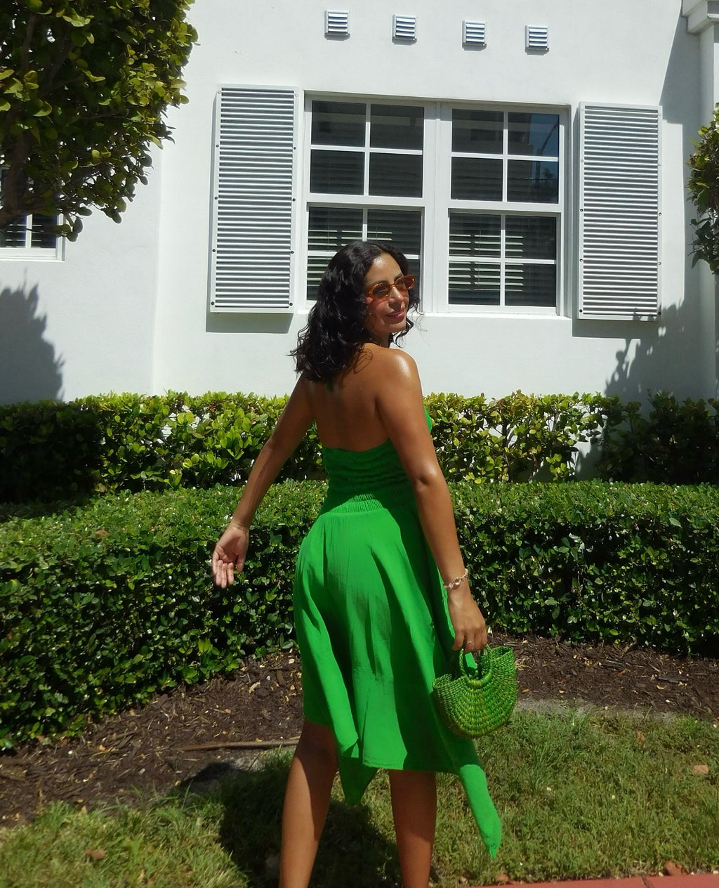 Coastline Dress - Flowers
