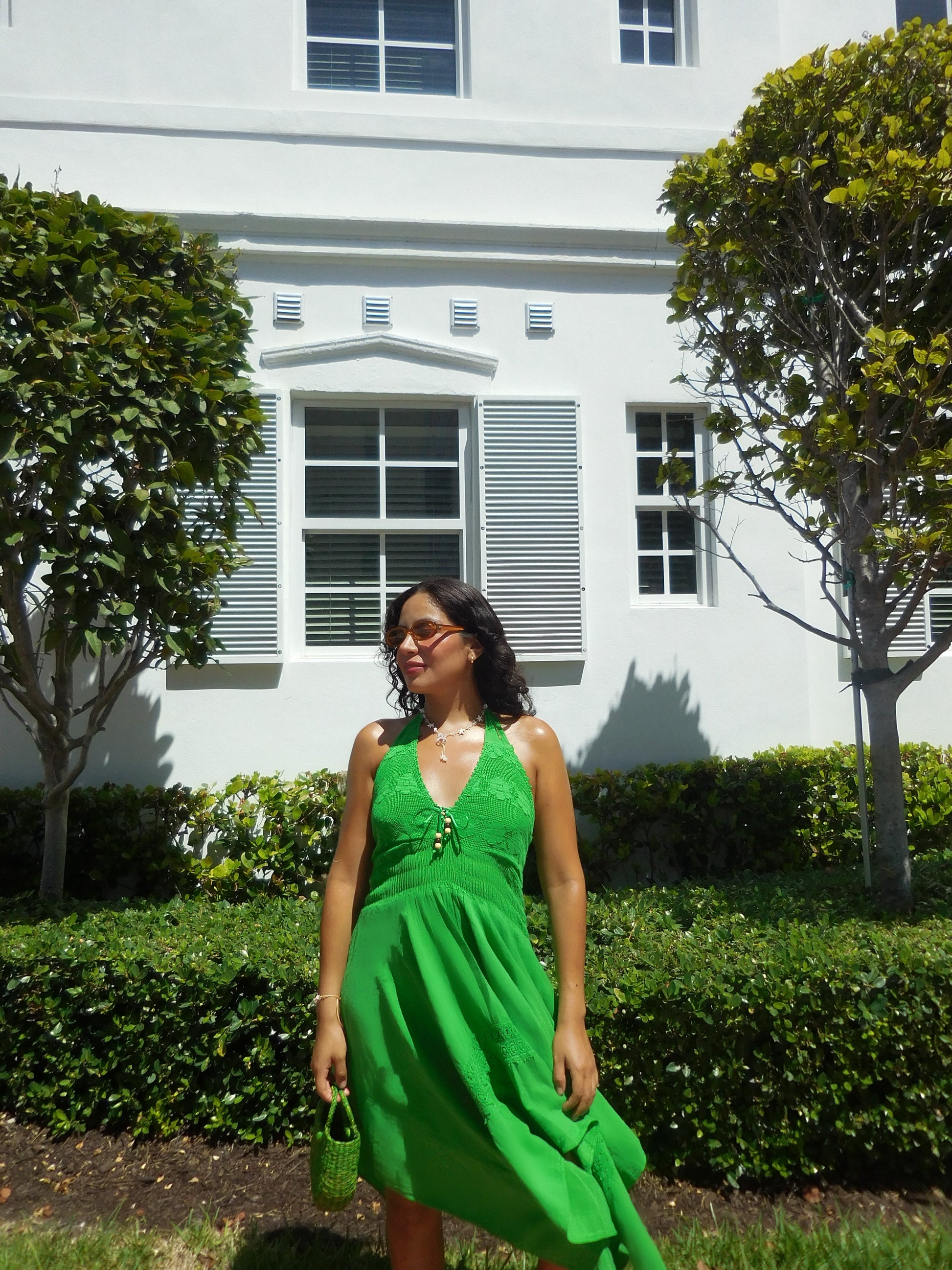 Coastline Dress - Flowers