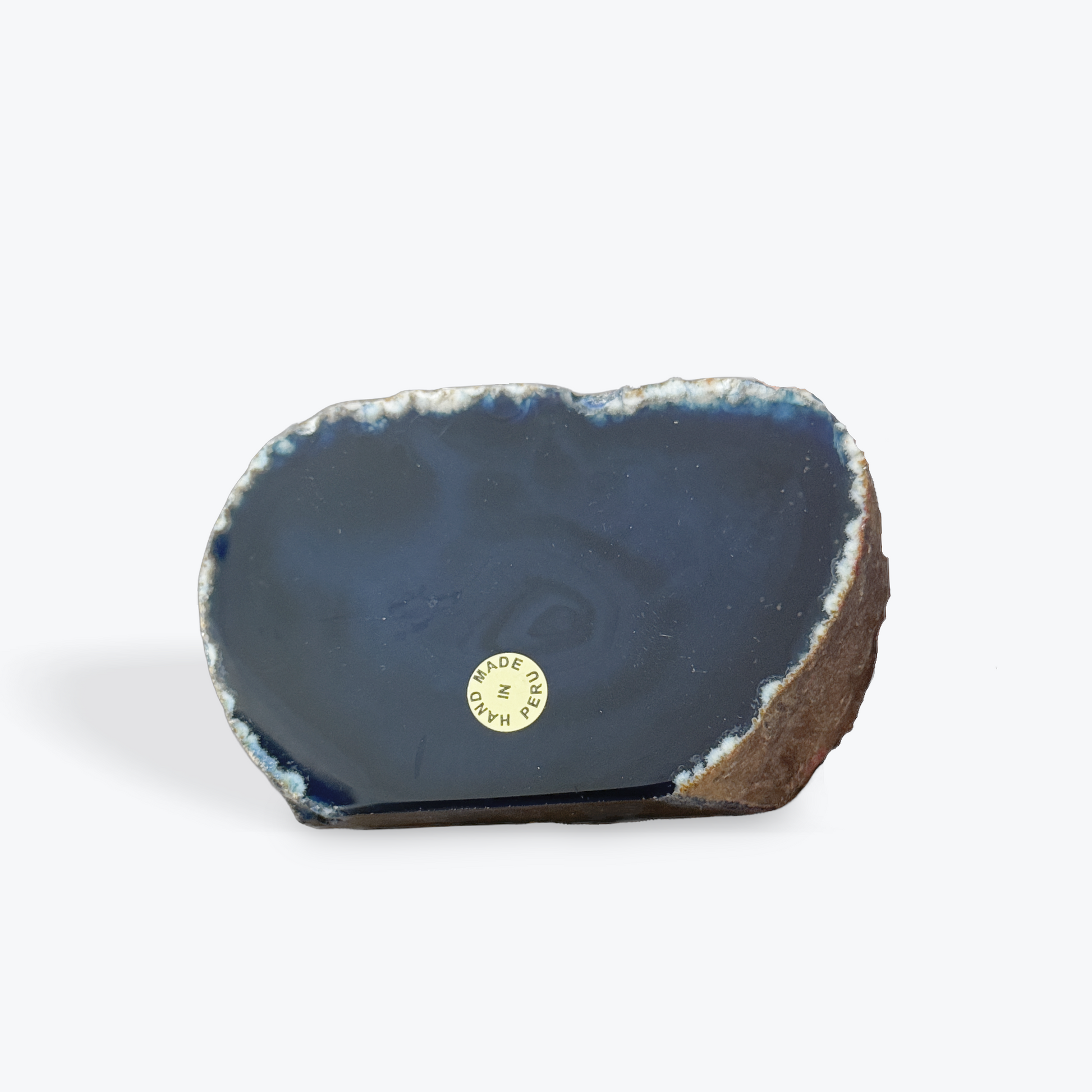 Natural Blue Agate Stone