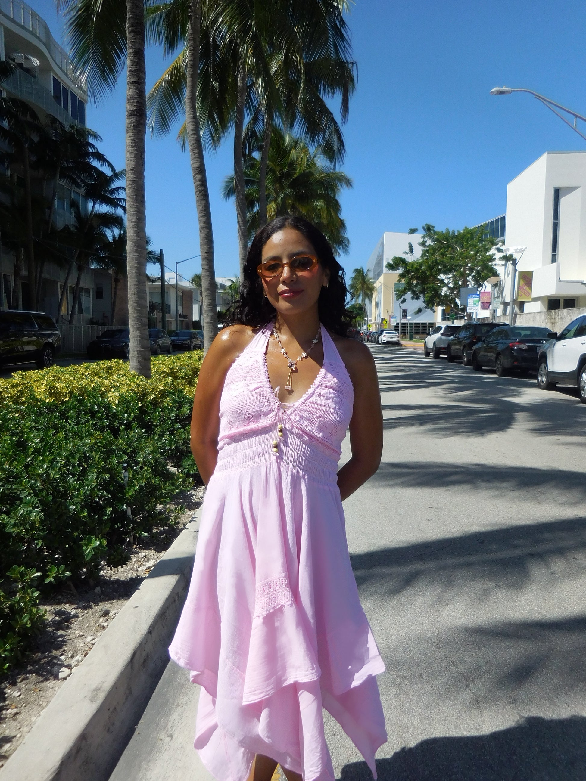 Coastline Dress - Flowers